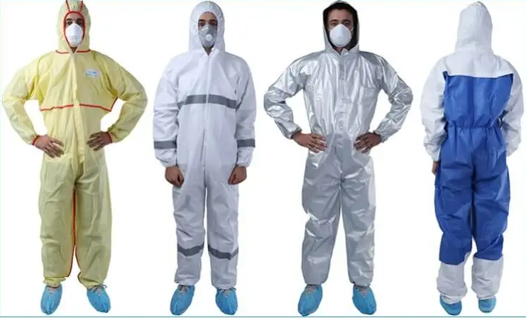 Microporous Coverall with Hood and Boots