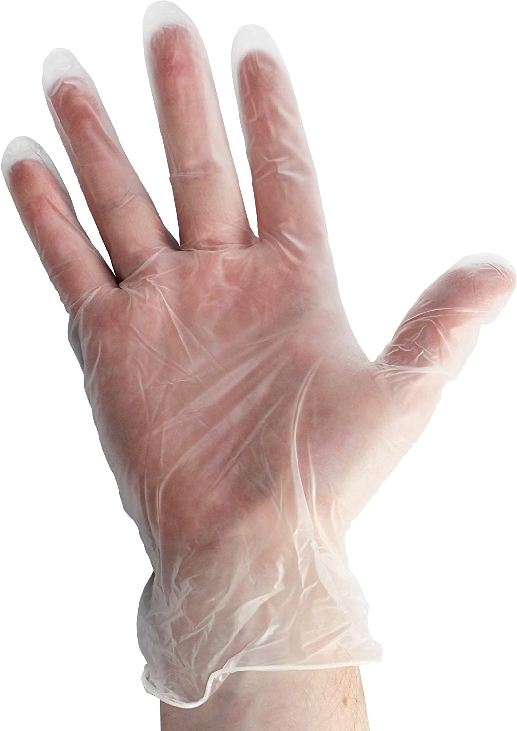 Clear Disposable Vinyl Gloves