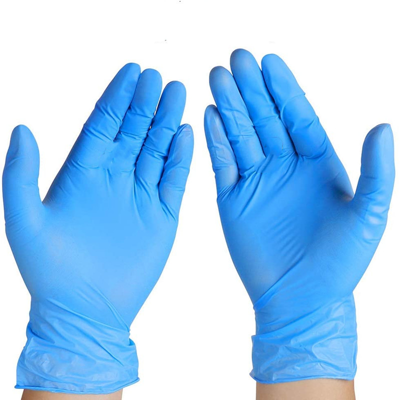 Blue Vinyl and Nitrile Synthetic Glove