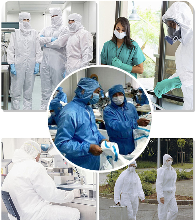 white xl microporous coverall